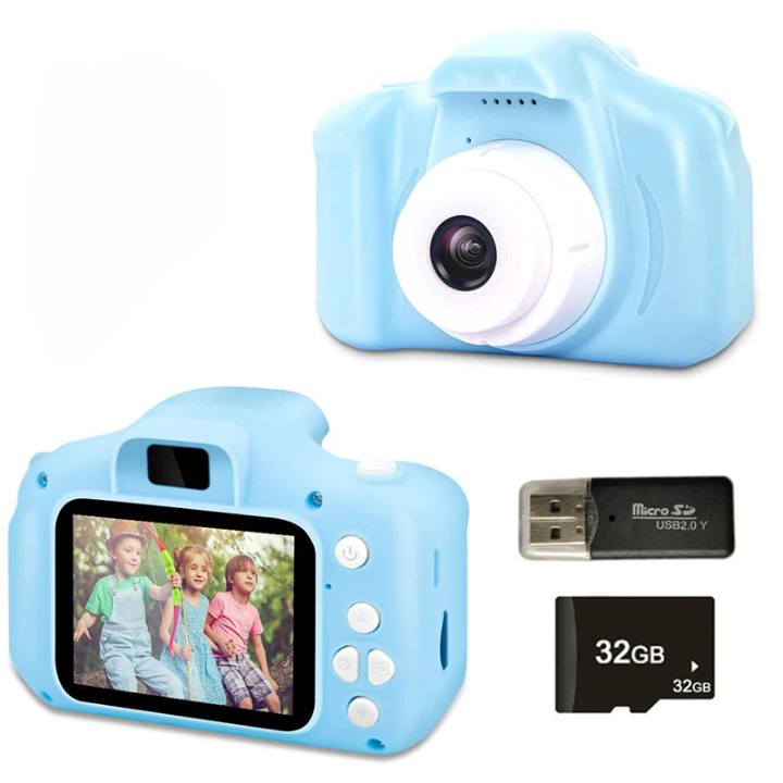 SnapJoy™ Kinderkamera – Robust, Sturzsicher & 1080P HD-Fotos für Kinder ab 3 Jahren