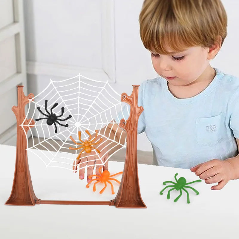 Spinnen-Brettspiel Geschicklichkeit – schnell aufgebaut, ganze Familie | Gesellschaftsspiel