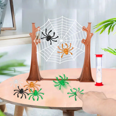 Spinnen-Brettspiel Geschicklichkeit – schnell aufgebaut, ganze Familie | Gesellschaftsspiel