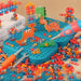 Montessori Werkzeugset mit Puzzles 351 Teile – Spielbohrmaschine, Aufbewahrungsbox | Bauspielzeug