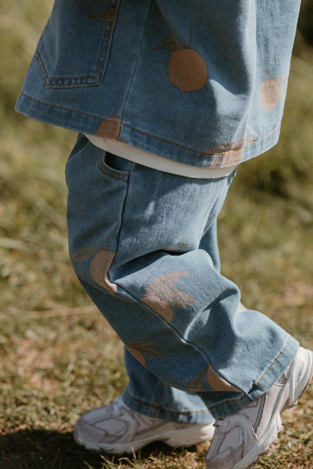 Zitronen-Jeans 0–8 Jahre – Weicher Stretch-Denim mit Elastischem Bund | Unisex Kinderhose