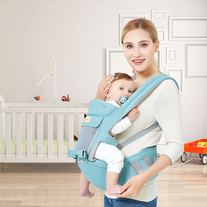 Ergonomische 3-in-1 Babytrage – Komfortabel & Atmungsaktiv für Eltern und Kind