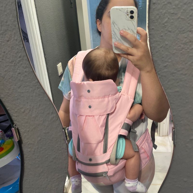 Ergonomische 3-in-1 Babytrage – Komfortabel & Atmungsaktiv für Eltern und Kind