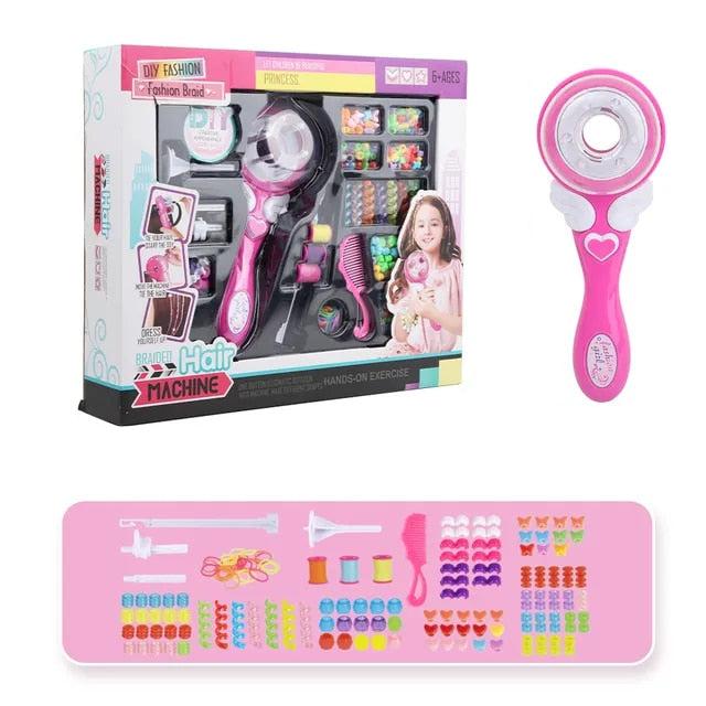 LittleStylist Haarstyling Set – Automatischer Zopf & Kreatives Haar Accessoire Set für Kinder (6+) | Perfekt für Zuhause