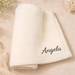 Personalisierte Babydecke mit Namen aus weicher Baumwolle