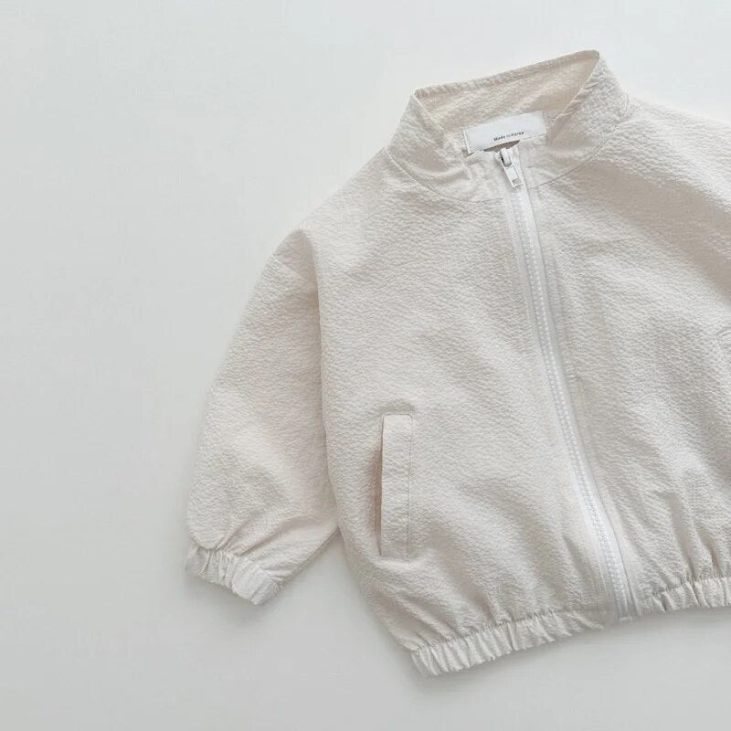 Trendiges Kinder-Bomber Outfit – Baby, Kleinkind, Kinder, Schwarz/Weiß, Baumwolle, Größe 0–5 Jahre