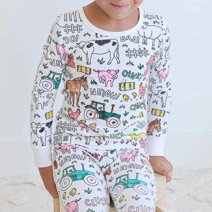 Kreatives Pyjama Malset für Kinder – Gestalte & Personalisiere dein eigenes Schlafoutfit!