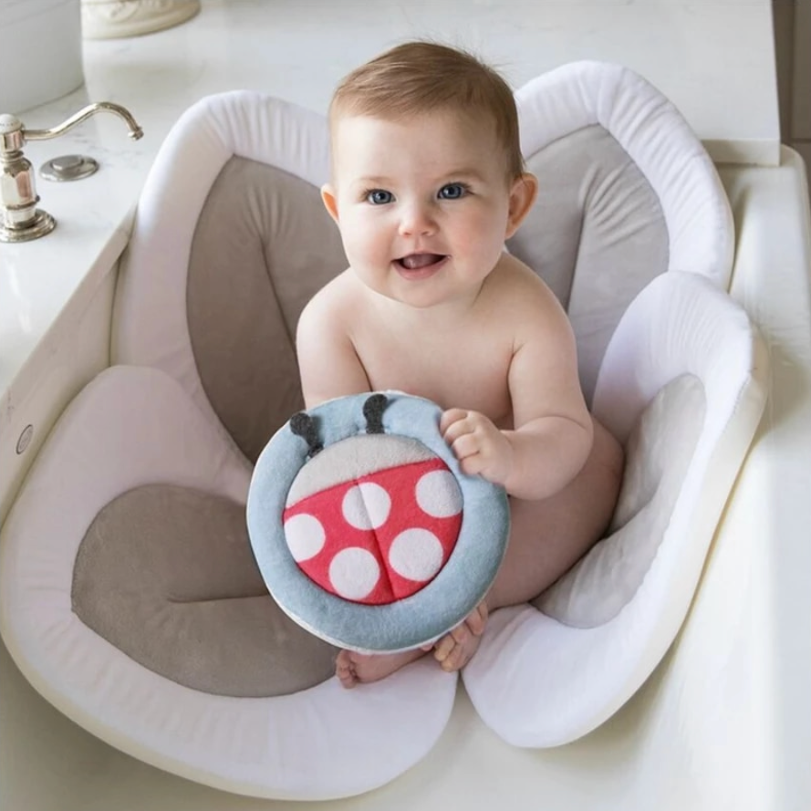 Weiches Baby-Badeblütenkissen kaufen – Komfortables & sicheres Baden für dein Neugeborenes