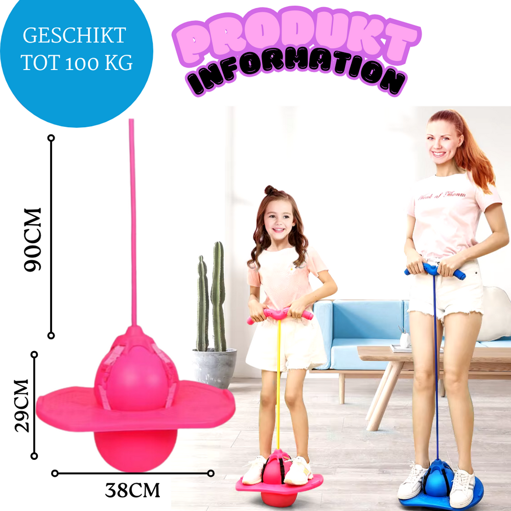 Balance Hüpfer für Kinder – Aktiver Spielspaß Drinnen & Draußen ab 3 Jahren