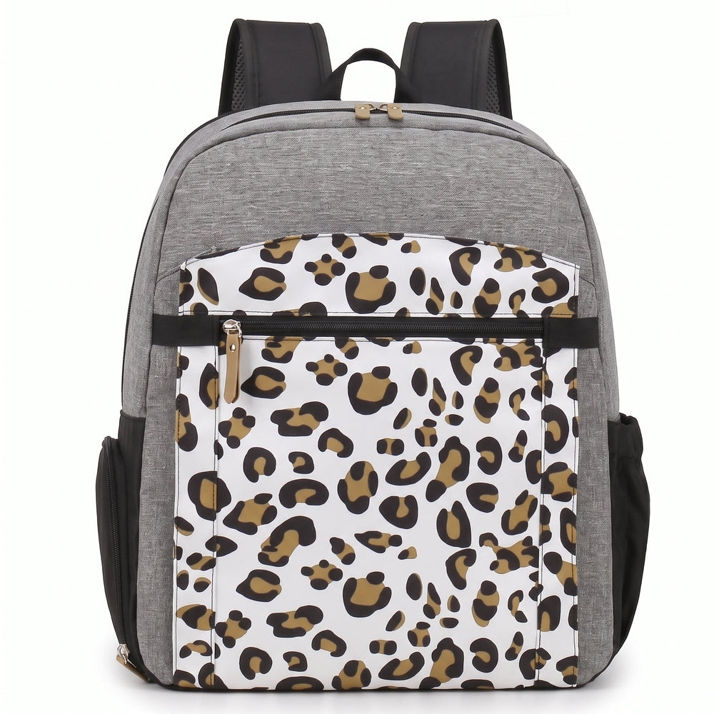 Wickelrucksack XL-Öffnung, Thermofächer – wasserabweisend, Laptopfach, Buggy-Clips | Wickeltasche