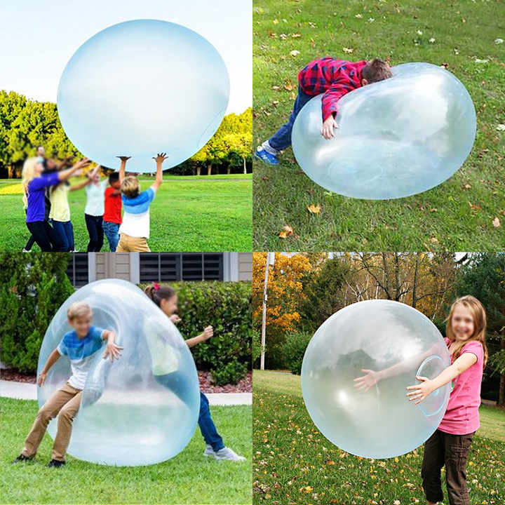 Gigantischer Aufblasbarer Spielball für Kinder – 120 cm | Outdoorspielzeug für Aktiven Spaß & Motorik