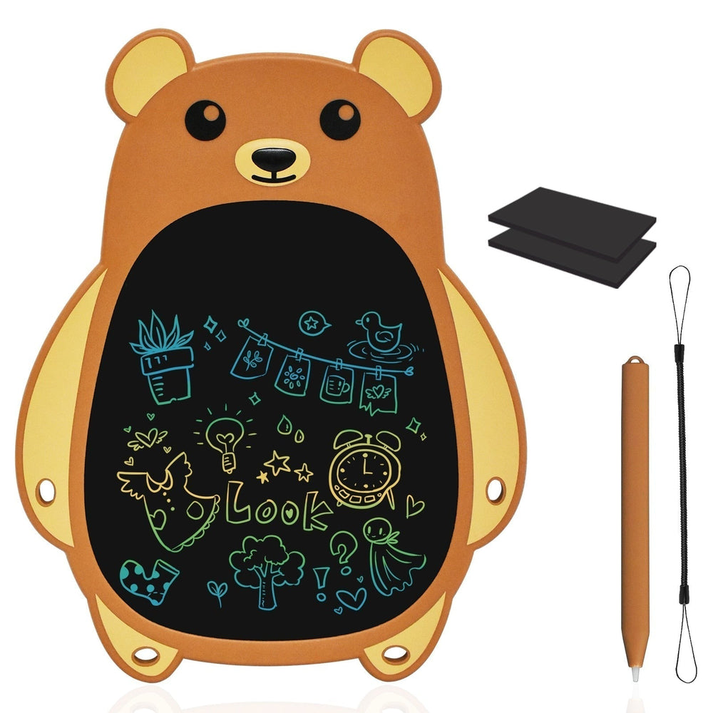 Wiederverwendbares LCD-Zeichenbrett für Kinder – Tierform | GlowCritter Zeichenpad