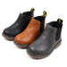 Chelsea Boots Kinder gefüttert mit Reißverschluss – Kunstleder, rutschfeste Sohle | Stiefeletten