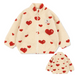 Kinderkleidung aus Teddyfleece mit Print – Jacke, Weste oder Hose, Reißverschluss | Berberfleece