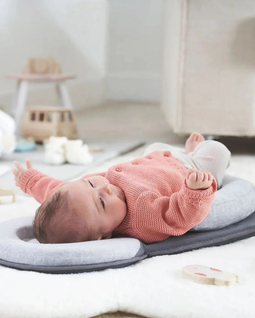 Ergonomisches Baby-Nest gegen Abgeflachten Kopf – Komfort & Sicherheit ab Tag 1