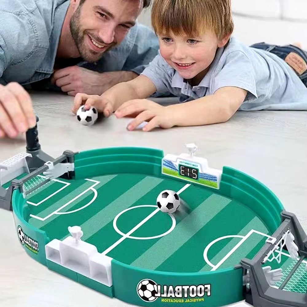 Mini Tischfußballspiel für Kinder & Erwachsene – Kompakt, Langlebig & Ideal für 2 Spieler