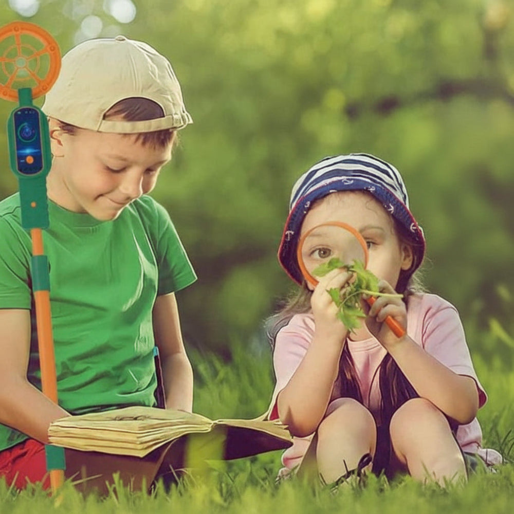 Metalldetektor für Kinder – Lehrreiches Outdoor-Spielzeug für kleine Schatzsucher