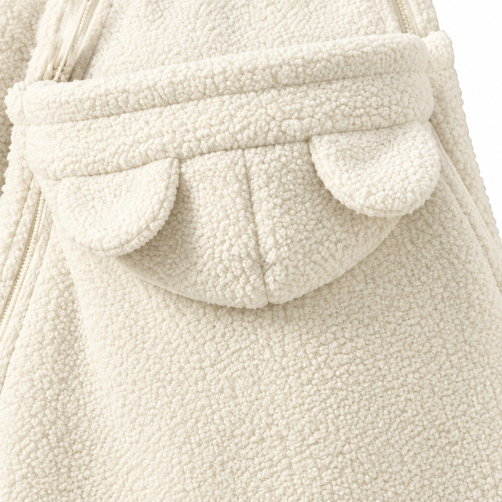 Tragejacke 2-in-1 für Mama und Baby – weiches Fleece, Kapuze, Reißverschluss | Babytrage-Hoodie