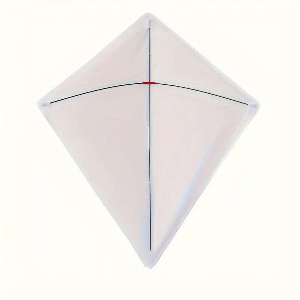 Kreativer Mal-Drachen – Gestalte dein eigenes Kunstwerk & fliege hoch | Inklusive Buntstifte & 30 Meter Drachenleine