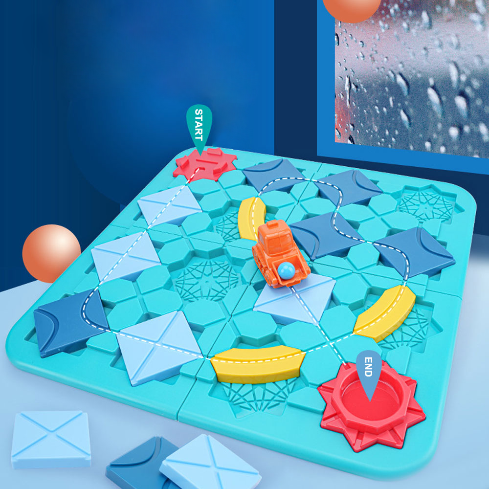 Bildungs Auto Puzzlespiel für Kinder – Fördert logisches Denken & Kreativität – Ab 3 Jahren