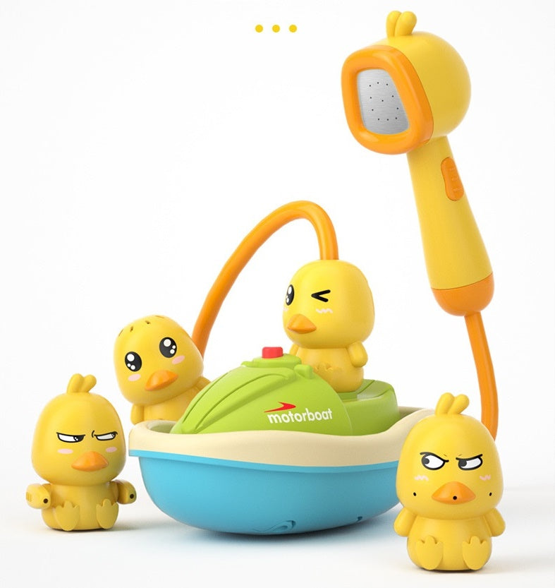 Interaktives Entchen Badespielzeug – Spritziger Wasserspaß für Babys & Kleinkinder