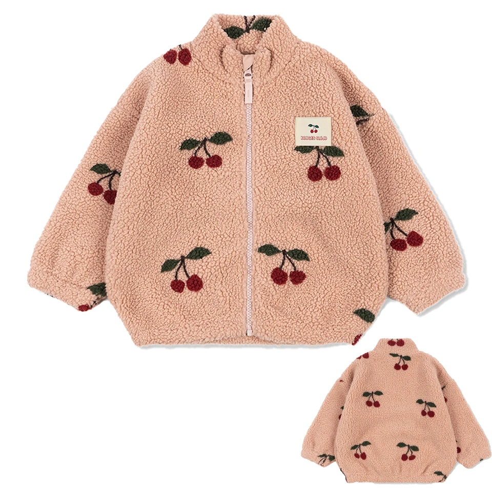 Kinderkleidung aus Teddyfleece mit Print – Jacke, Weste oder Hose, Reißverschluss | Berberfleece