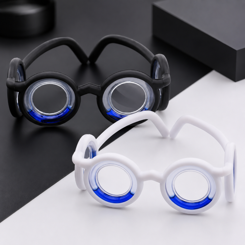 Anti-Übelkeits-Reisebrille für Kinder – Linsenloses Design für unterwegs