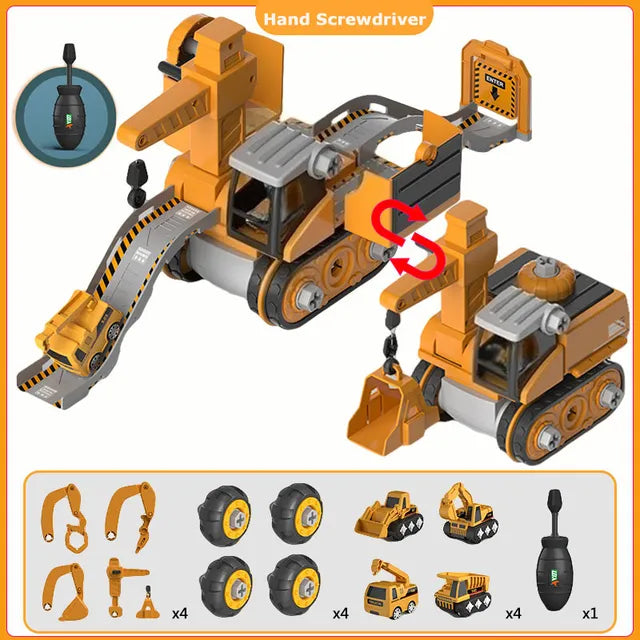 Constructo Kids Ingenieur-Set – Sicheres & Pädagogisches Bauspielzeug für Kinder