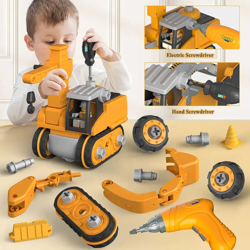 Constructo Kids Ingenieur-Set – Sicheres & Pädagogisches Bauspielzeug für Kinder