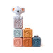 Stapel- und Beißspielzeug Koala mit Würfeln und Ringen – weicher Kunststoff | Babyspielzeug