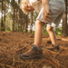 Wanderschuhe Kinder wasserdichtes Leder – gefüttert, rutschfeste Sohle, warm | Outdoorschuhe