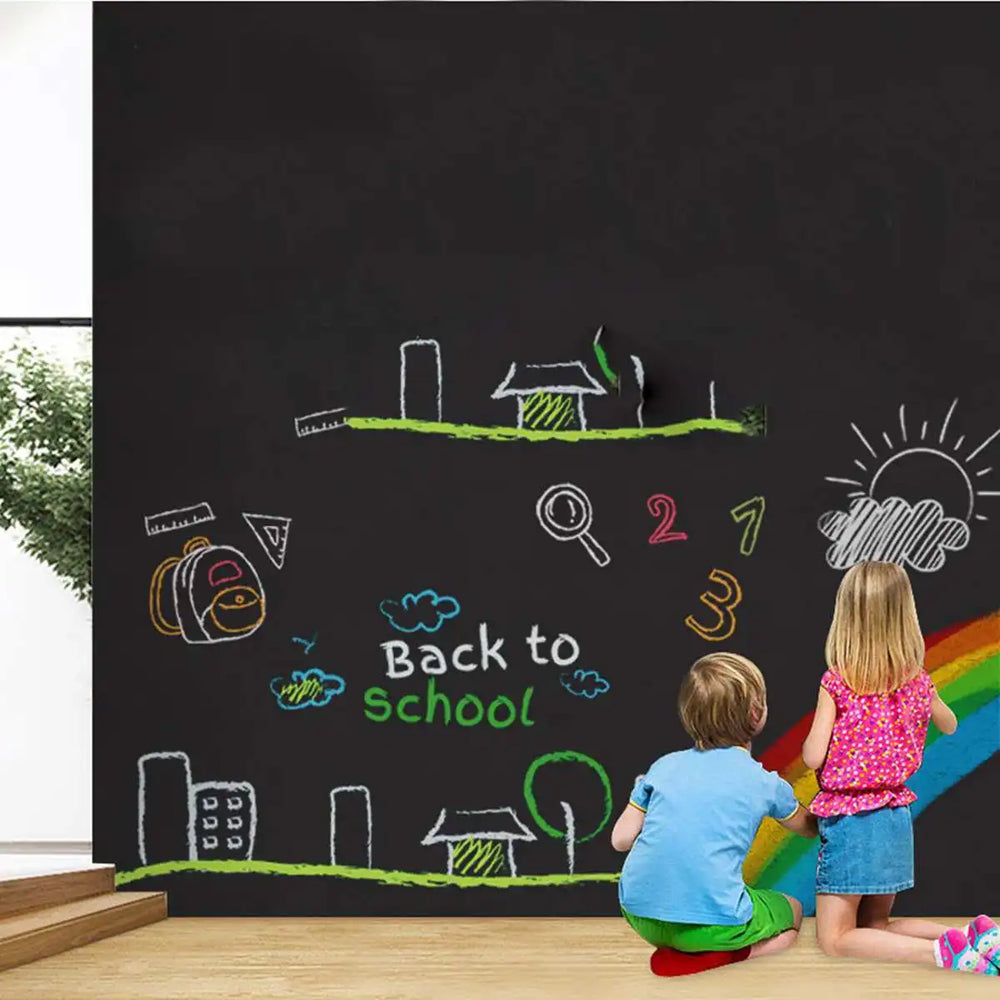 Magnetische Kindertafel 45x100 cm – selbstklebend und ablösbar