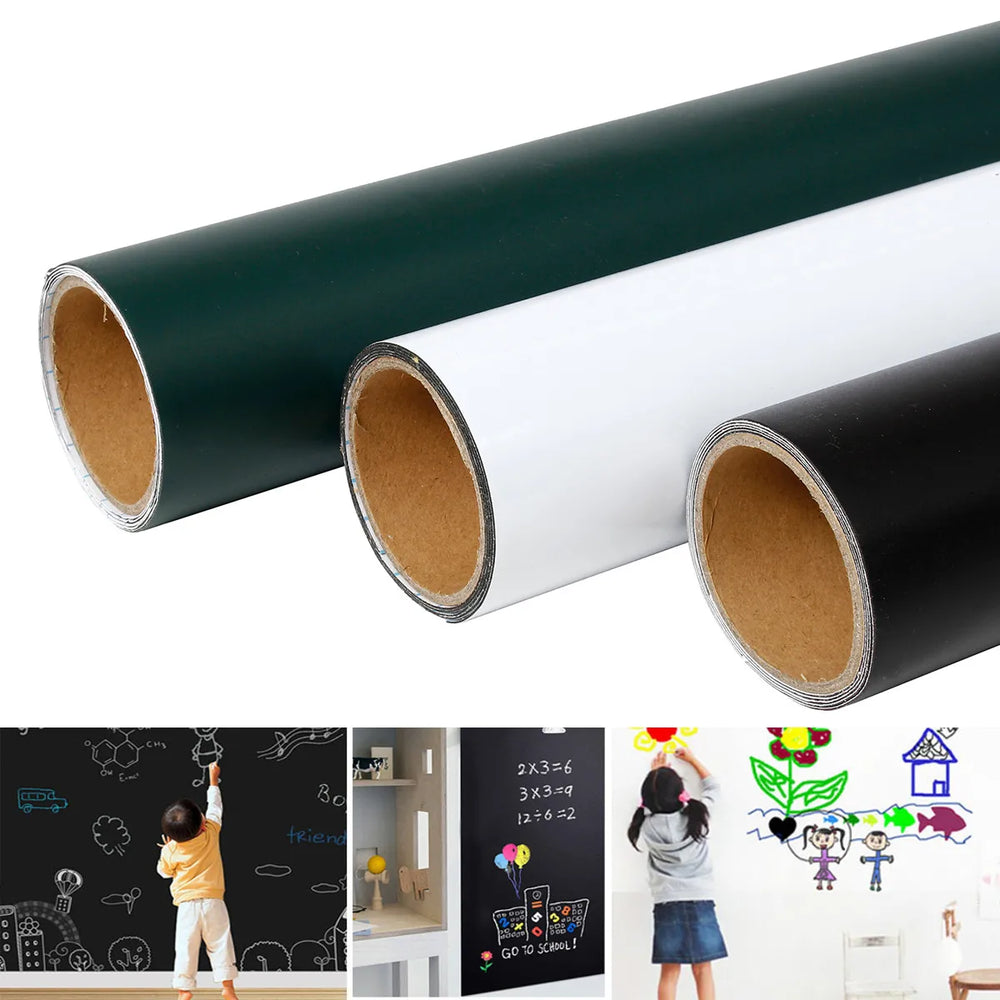 Magnetische Kindertafel 45x100 cm – selbstklebend und ablösbar