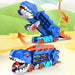 Dino Transporter Auto – Speelgoedtruck voor Kinderen met Dinofiguren, Duurzaam Kunststof, Creatief Spel-More For Mini