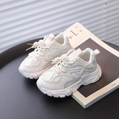 Chunky Sneaker für Kinder mit Mesh-Obermaterial – dicke dämpfende Sohle, rutschfest | Sportschuhe