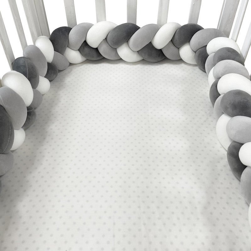 Weicher Baby-Bumper für das Gitterbett – Sichere Schlafumgebung & Stilvolles Kinderzimmer