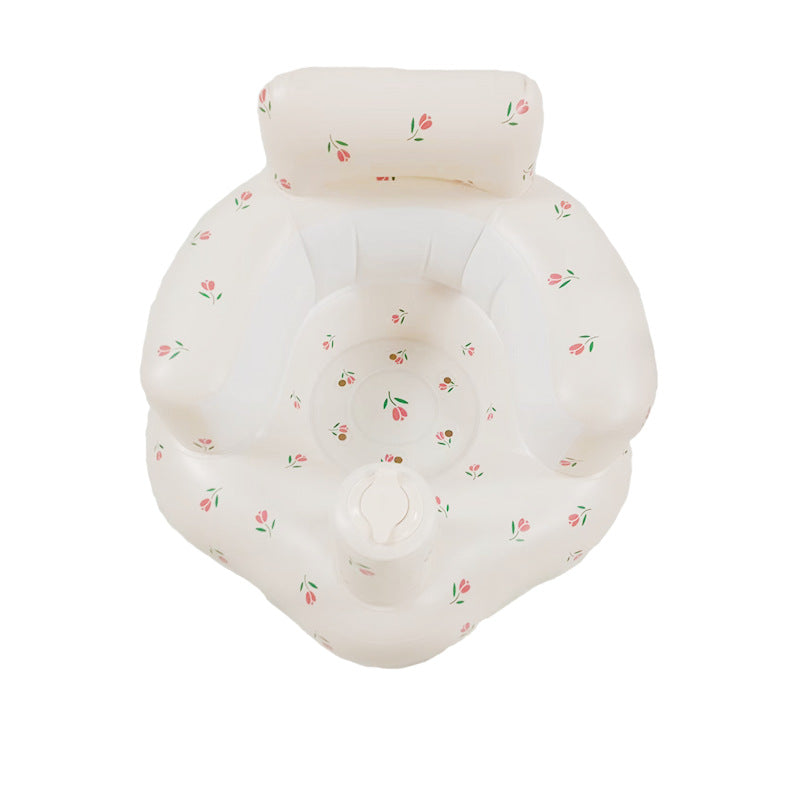 Bequemer Aufblasbarer Babystuhl Kleinkindstuhl – Ideal zum Spielen & Füttern 0–3 Jahre