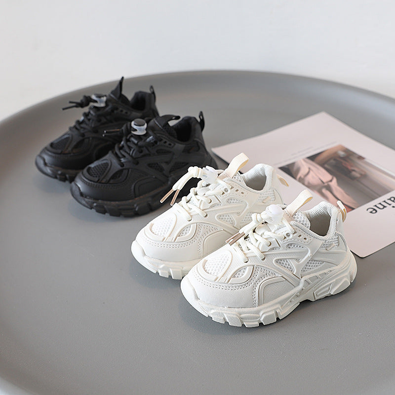 Chunky Sneaker für Kinder mit Mesh-Obermaterial – dicke dämpfende Sohle, rutschfest | Sportschuhe