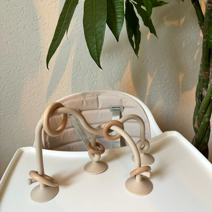 Stacky Fun Silikon Ring Tischspiel – Pädagogisches Spielzeug für Babys und Kleinkinder