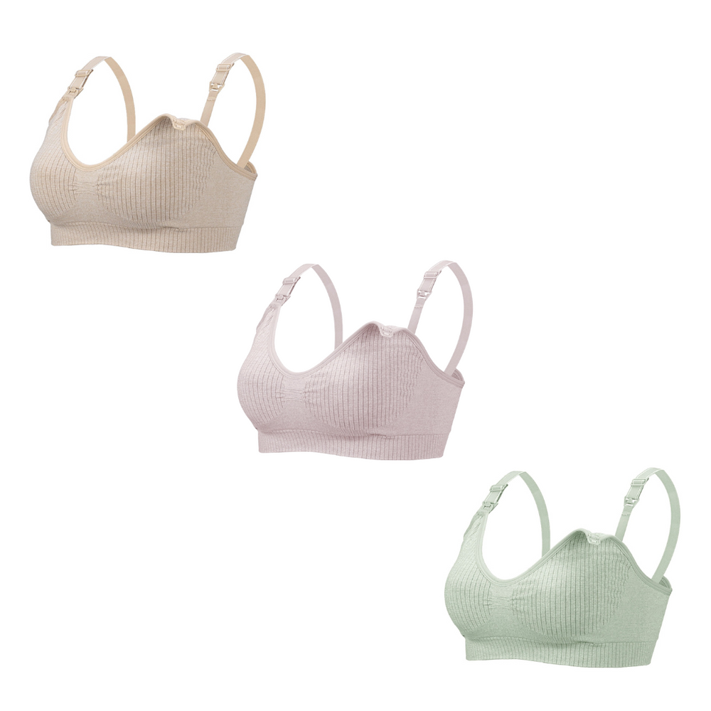 ComfyCare Voedingbeha Set – Zachte und Verstellbare Still-BHs für Mütter