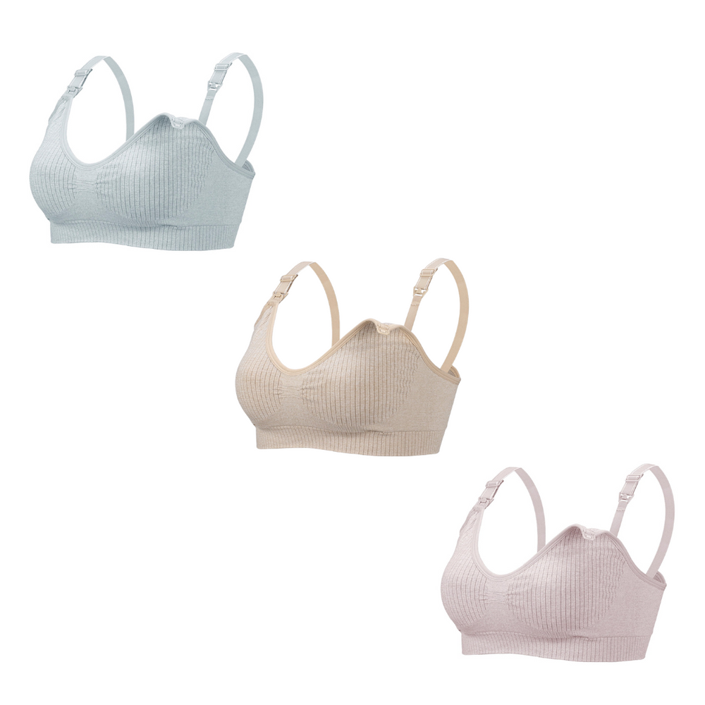 ComfyCare Voedingbeha Set – Zachte und Verstellbare Still-BHs für Mütter