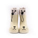 Gummistiefel mit Hundegesicht an der Spitze – wasserdichtes PVC, rutschfeste Sohle | Kinderstiefel