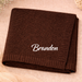 Personalisierte Babydecke mit Namen aus weicher Baumwolle