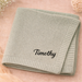 Personalisierte Babydecke mit Namen aus weicher Baumwolle