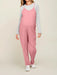 Umstandsjumpsuit mit großen Taschen – lockere Passform, weicher Baumwollmix | Schwangerschaftsmode