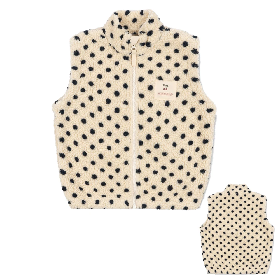 Kinderkleidung aus Teddyfleece mit Print – Jacke, Weste oder Hose, Reißverschluss | Berberfleece