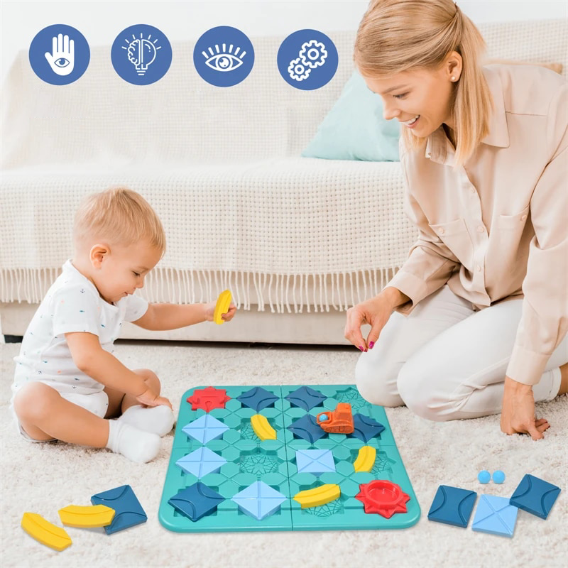 Bildungs Auto Puzzlespiel für Kinder – Fördert logisches Denken & Kreativität – Ab 3 Jahren