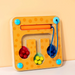 Magnetisches Busy Board Montessori aus Holz – 12 Aktivitäten zur Wahl, kompakt | Aktivitätsbrett