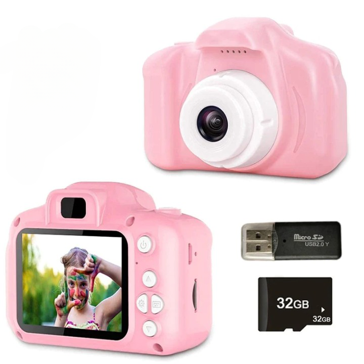 SnapJoy™ Kinderkamera – Robust, Sturzsicher & 1080P HD-Fotos für Kinder ab 3 Jahren