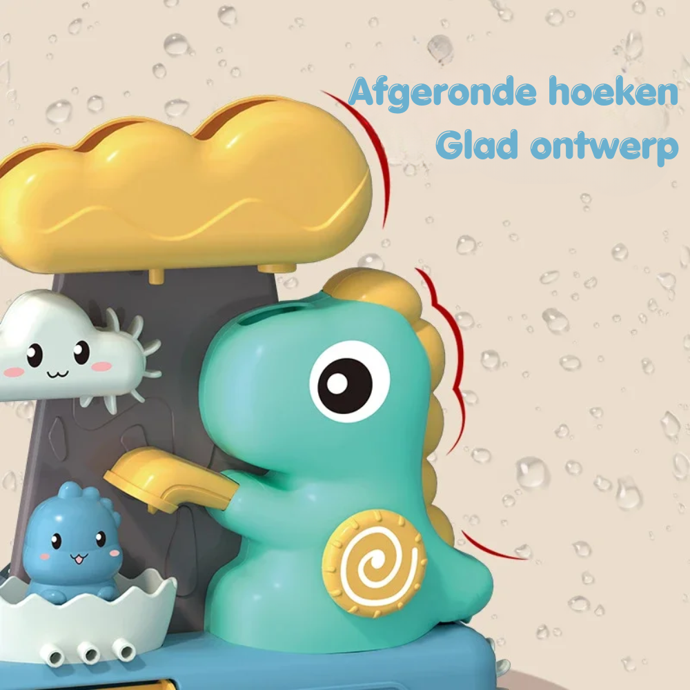 DinoSplash Badefiguren Set – Niedliches & Sicheres Badespielzeug für Kinder – Spielerisch Lernen & Badespaß